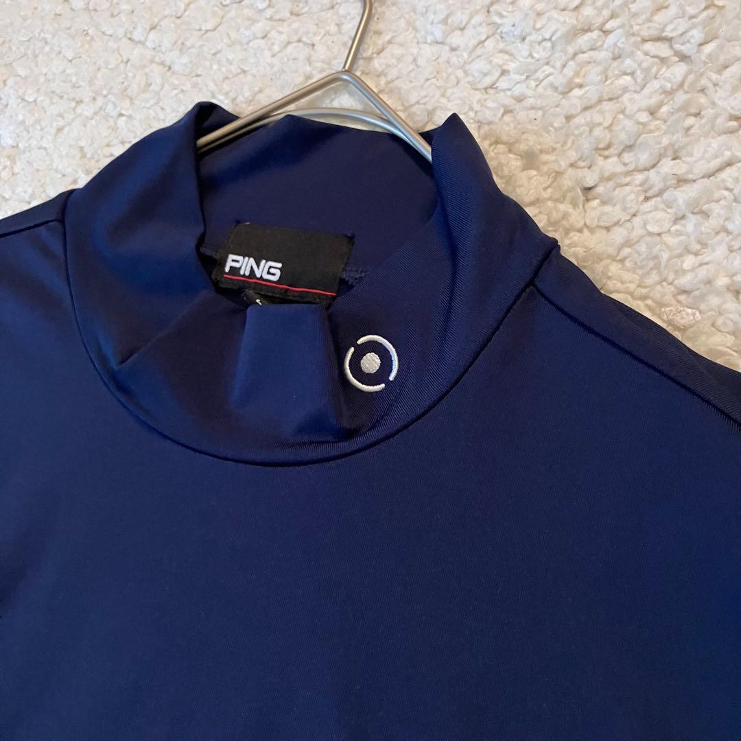 【新品LL】PING レイヤード ポロシャツ & インナー　セット　メンズ