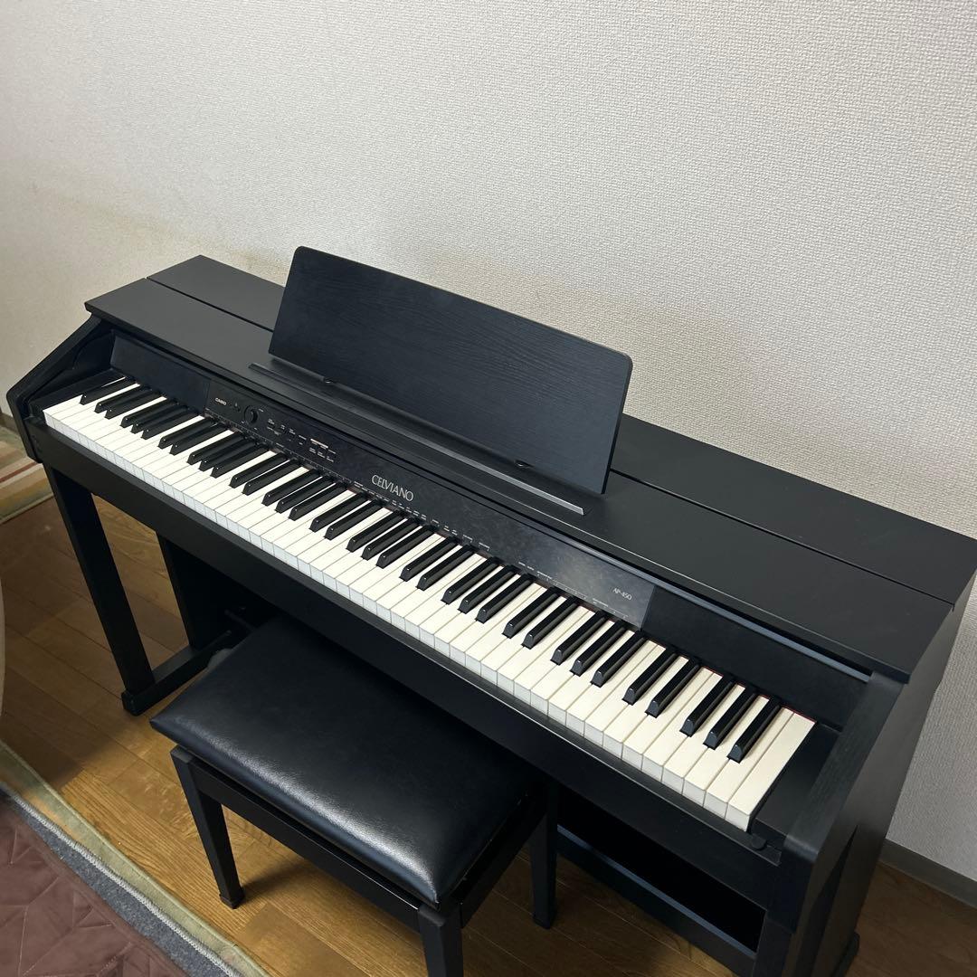 カシオAP450BK 椅子付き