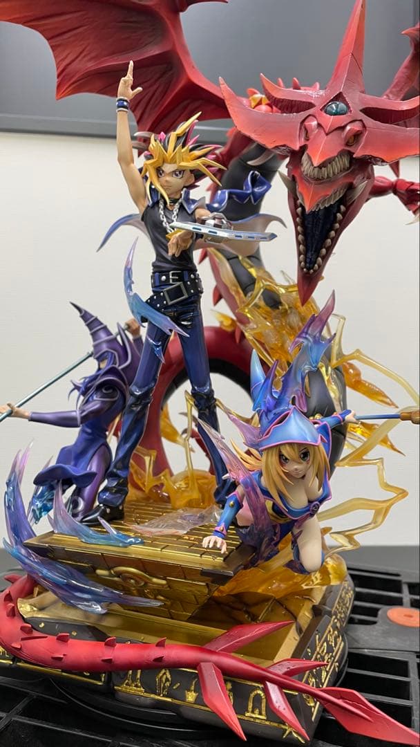 遊戯王ガレージキットスタチュー1/6サイズ即完売大迫力豪華セット