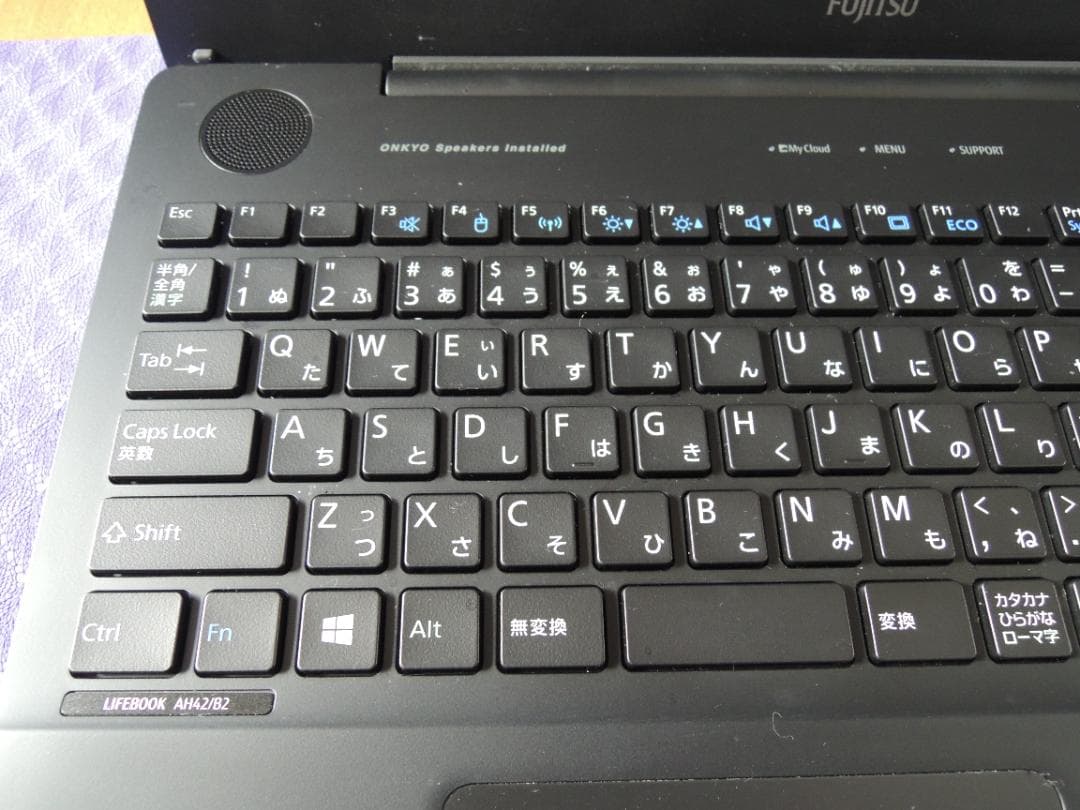 富士通ノートPC 光沢黒 LIFEBOOK AH42/B2 FMV A42B2B