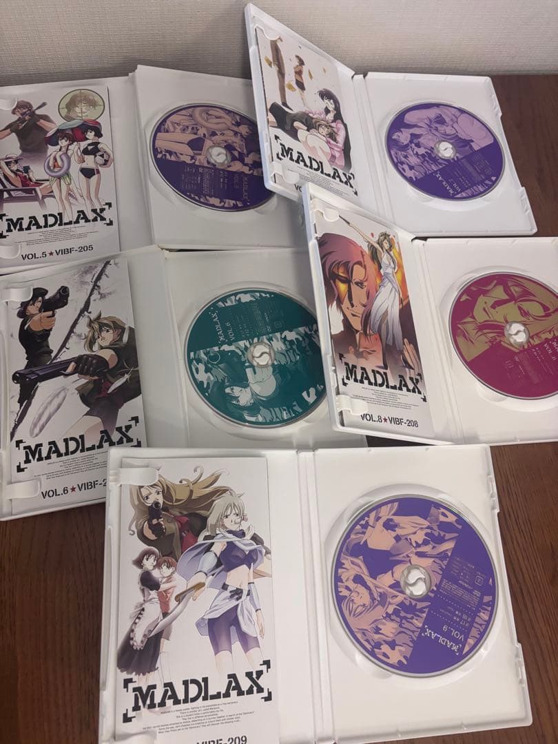 MADLAX DVD 全13巻セット（1巻のみBOX付）