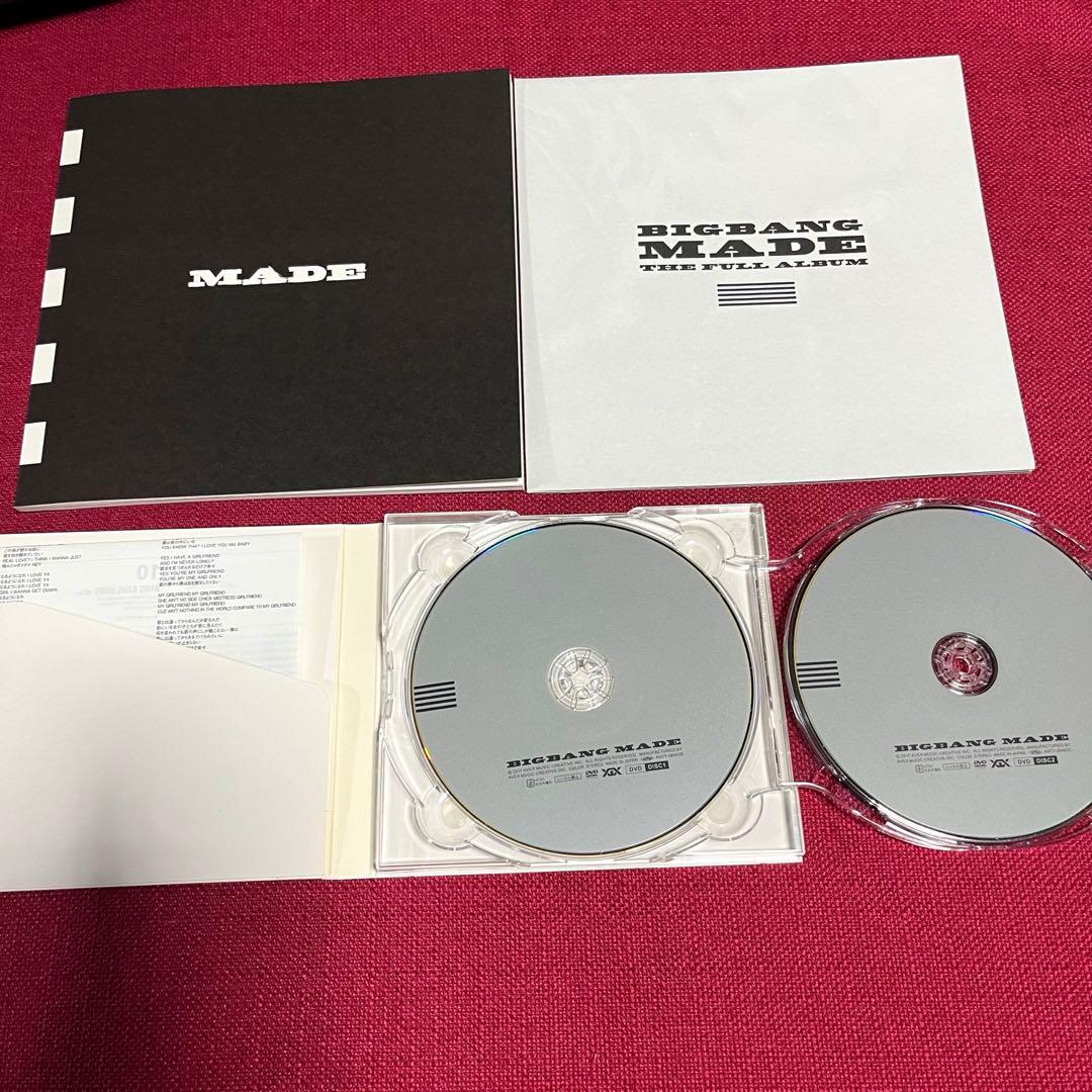 BIGBANG ALBUM MADE DVD g-dragon トレカ付き