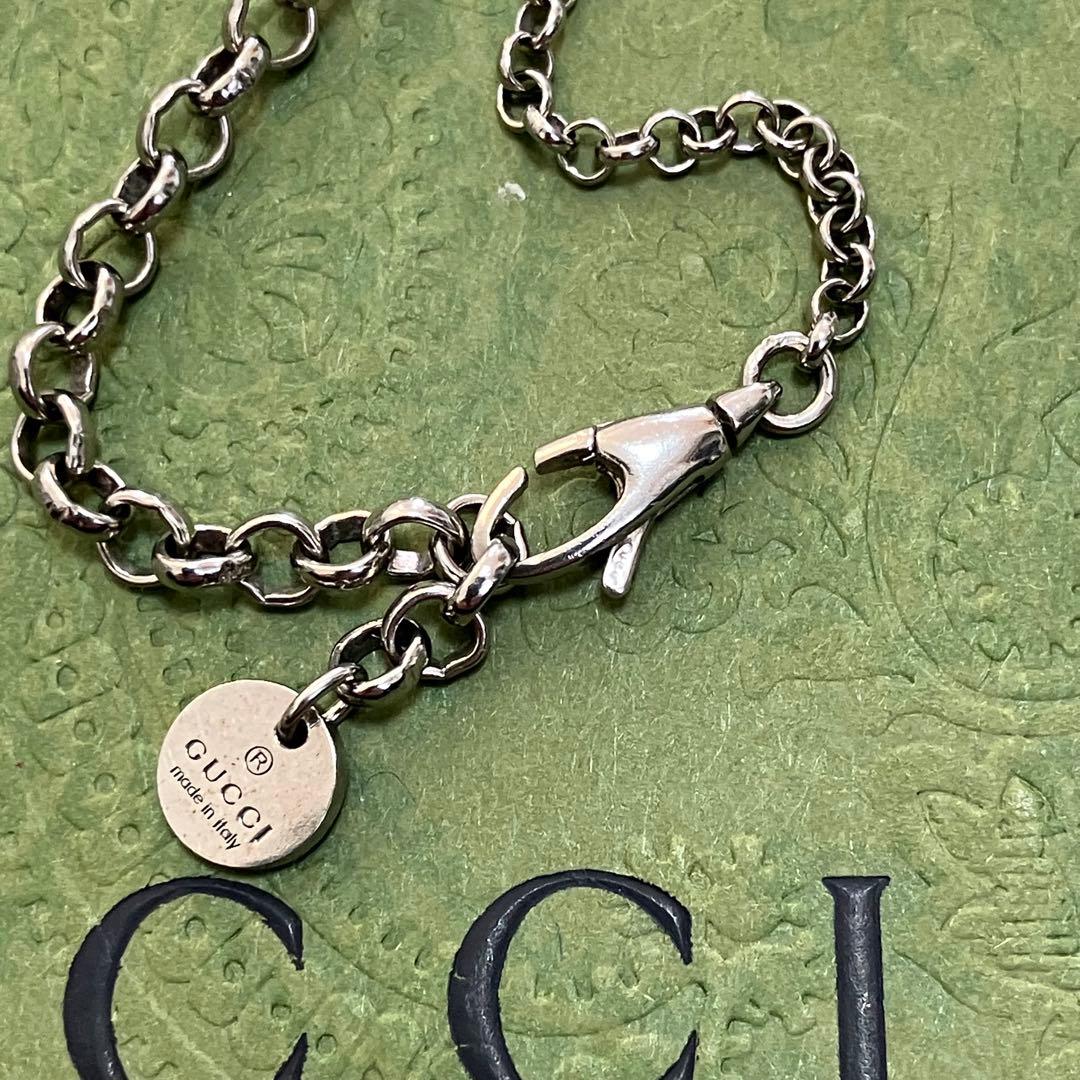 GUCCI インターロッキング 50cm チェーンのみ ネックレス AG