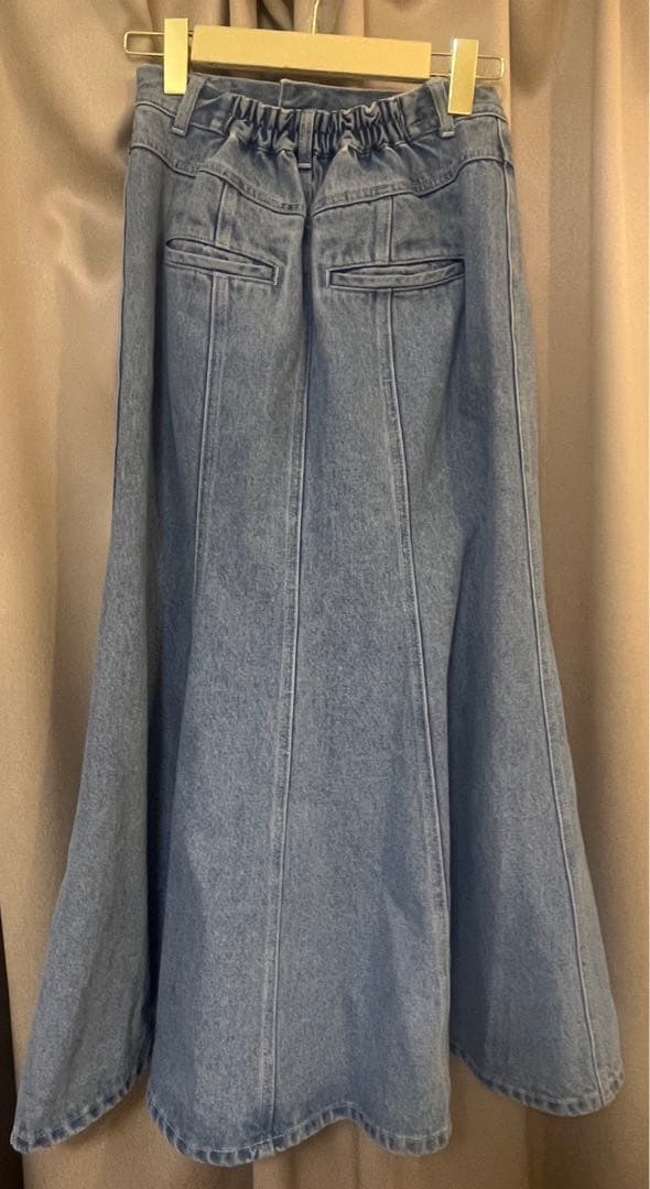 スカート Herlipto Mermaid Slit Denim Skirt