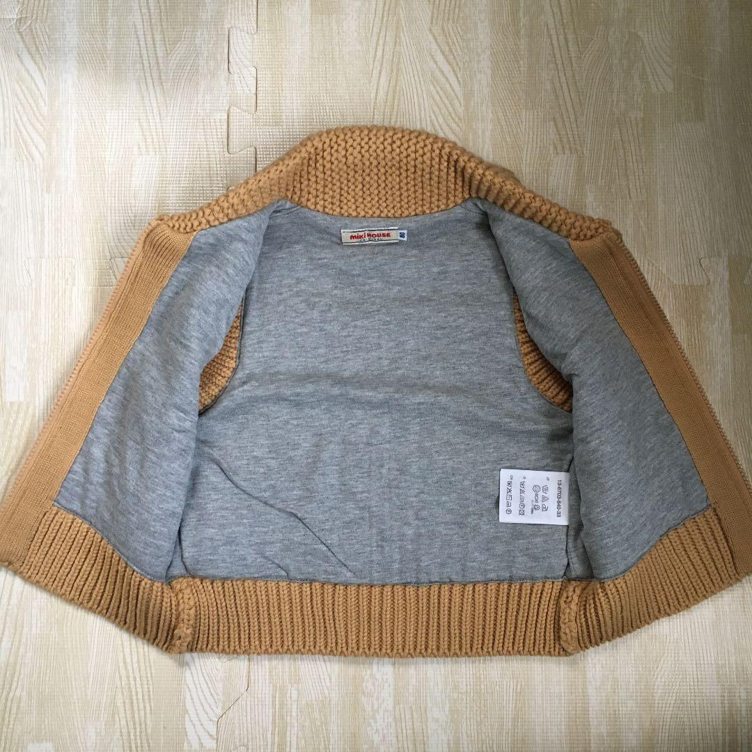 ミキハウス ニットベスト　未使用品