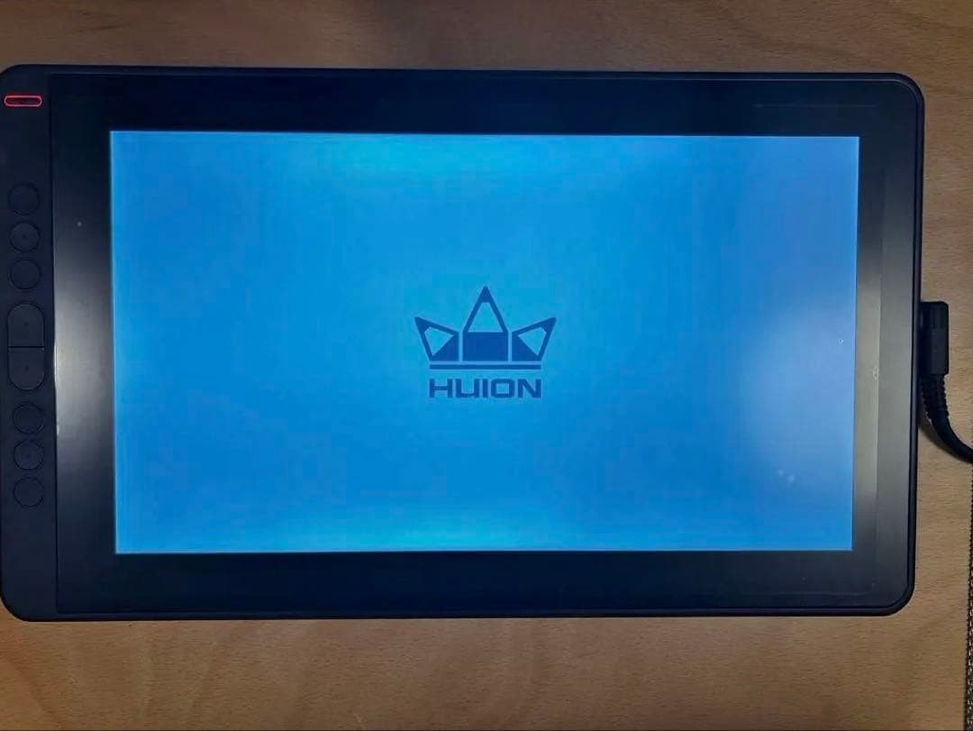HUION 液晶ペンタブレット CAMVAS13 本体 専用ペンとケーブル付