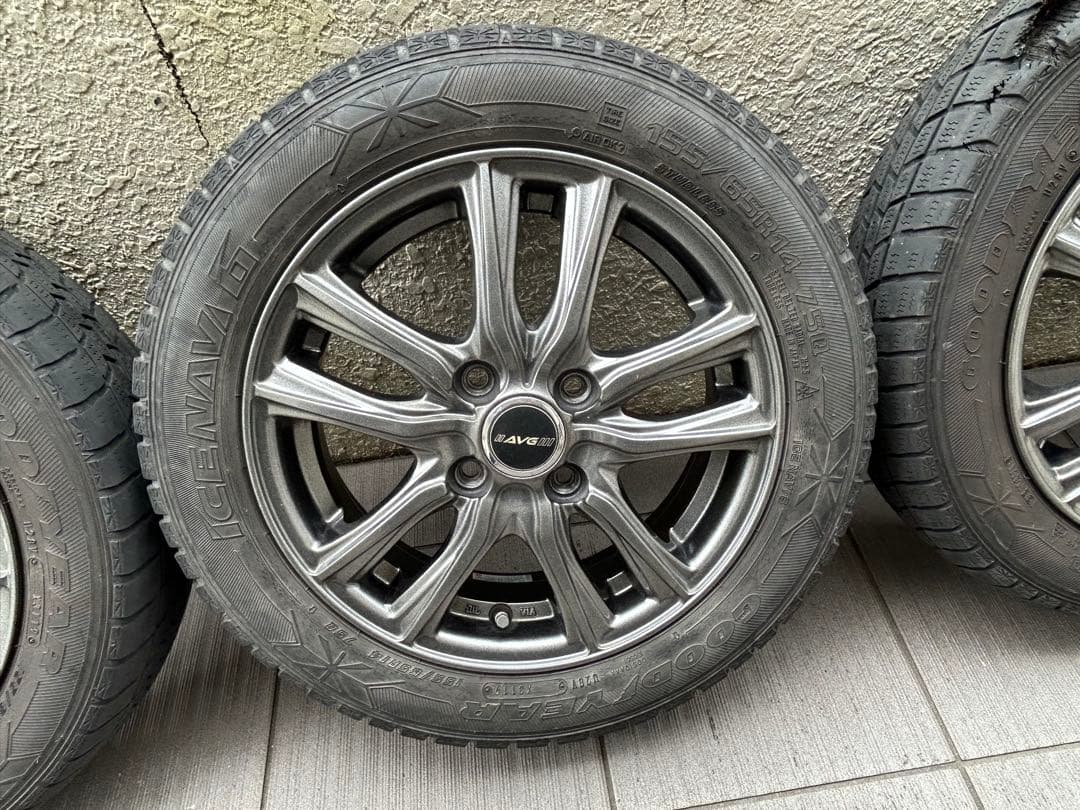 ☆中古☆溝無☆4.5J×14 ET:45 PCD100 4穴 2本①