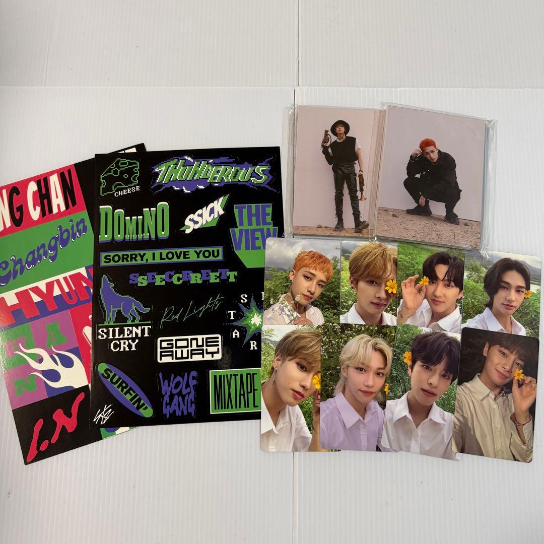 StrayKids アルバム　まとめ売り　⑥ トレカ　チェックインマイル付き