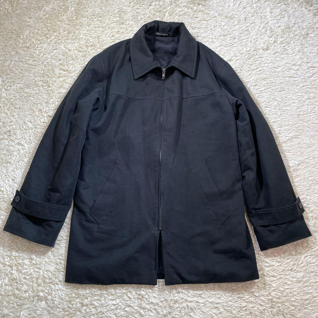 アニエスべー 90s フランス製 ウール裏地 ジップアップ ジャケット 52