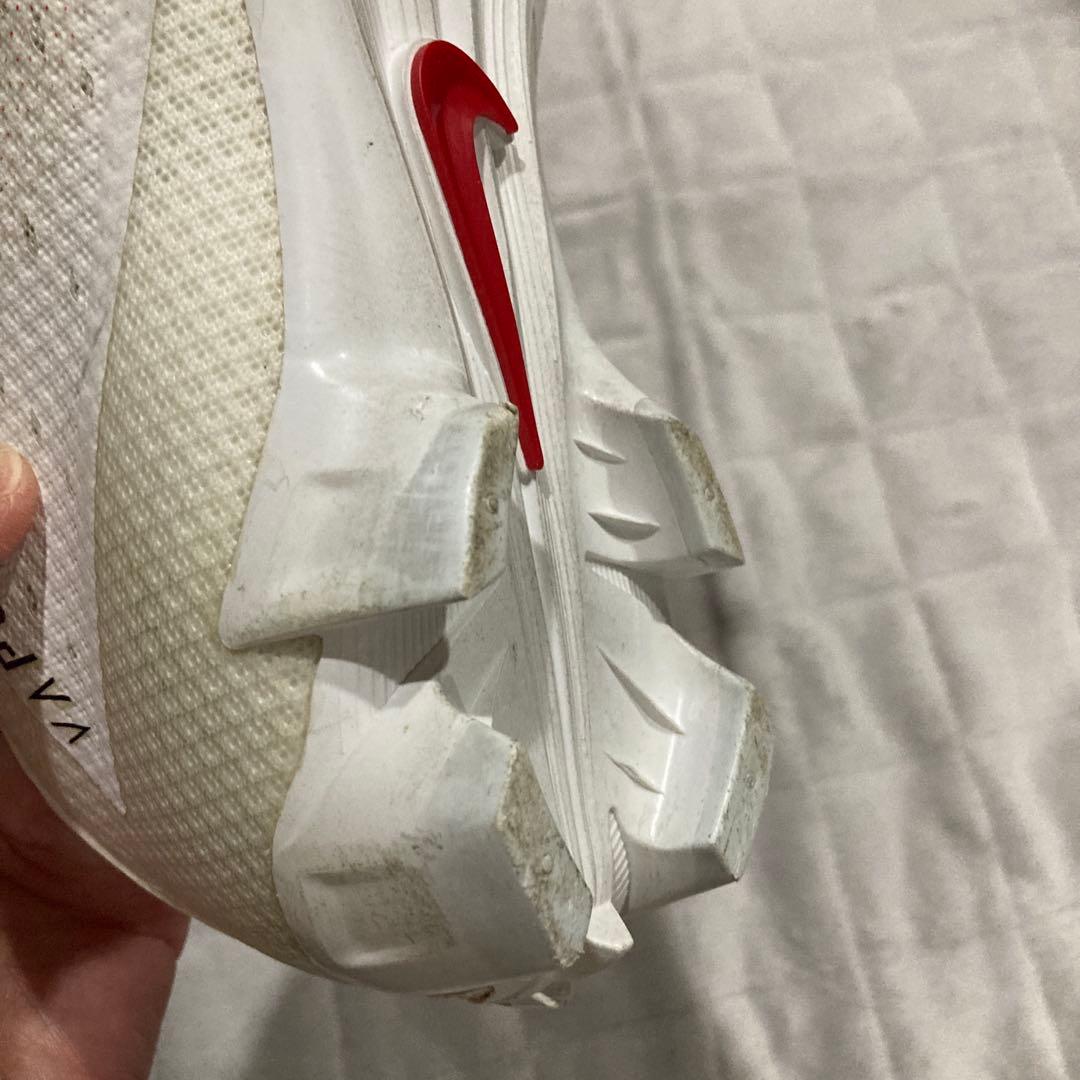 [27cm] Nike Vapor スパイク 赤/白　アメフト