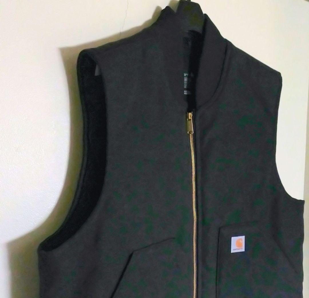 ❒Carhartt ダックベスト【 黒】USED✨美品