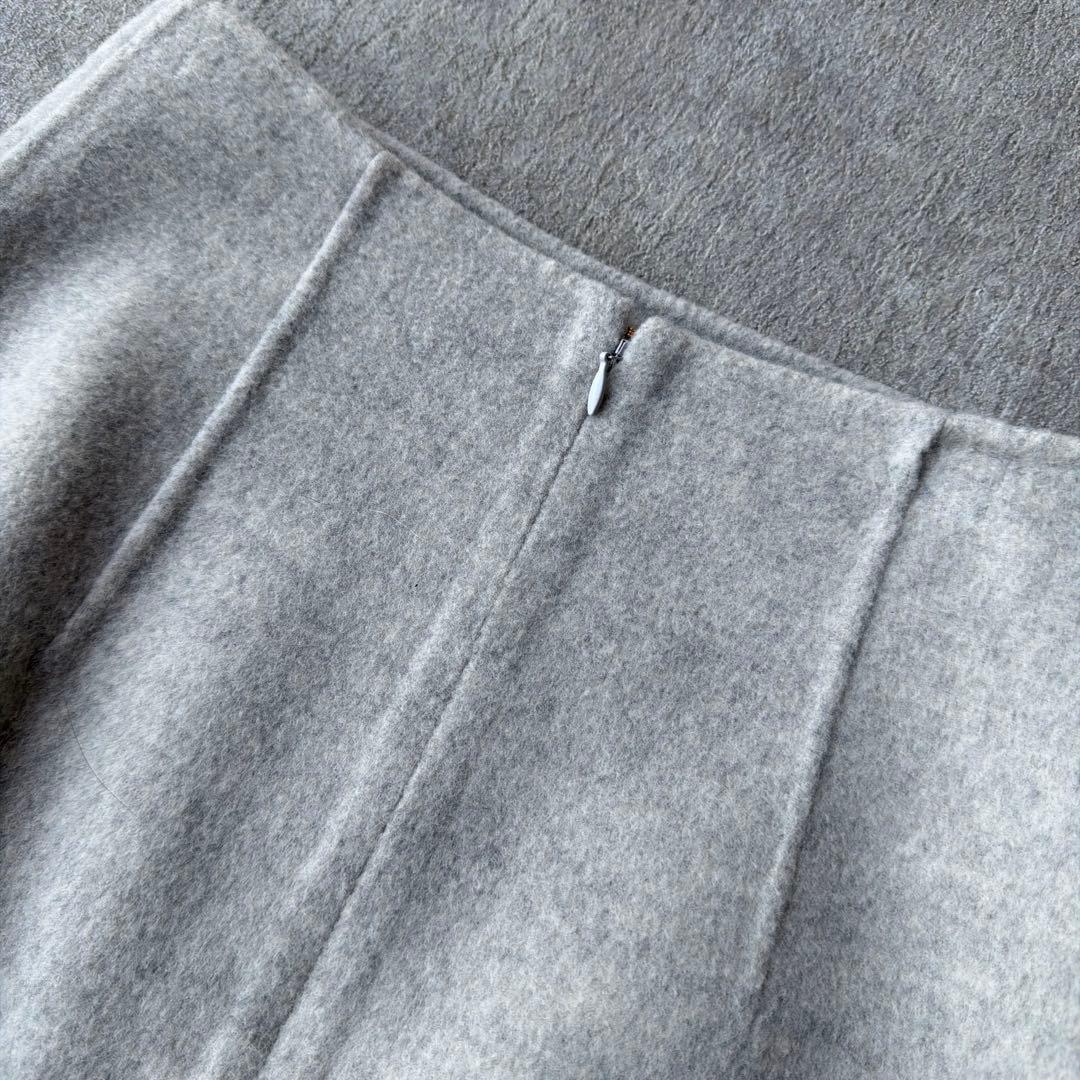 MADISONBLUE カシミア混 ウール ロング スカート マディソンブルー