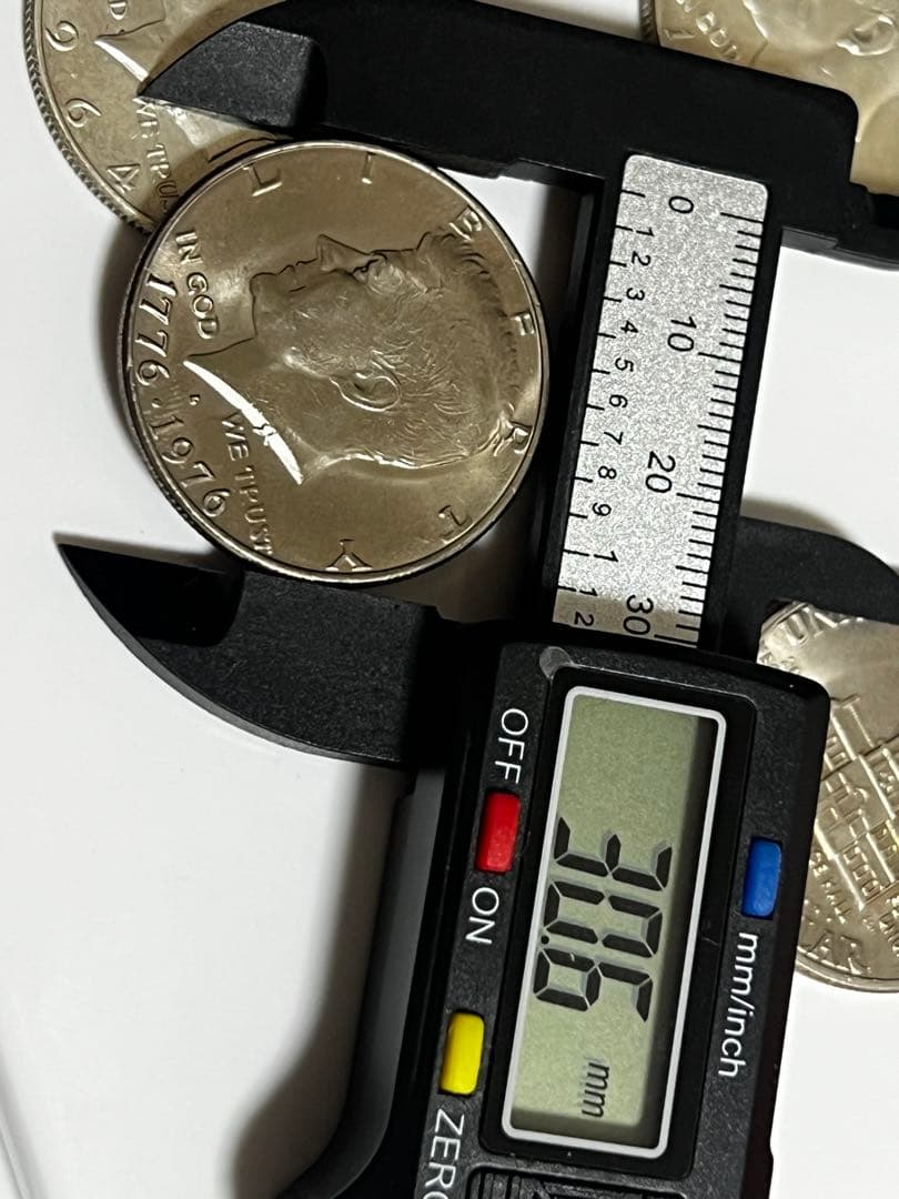 銀貨1964年1976年ケネディハーフダラー4枚セット