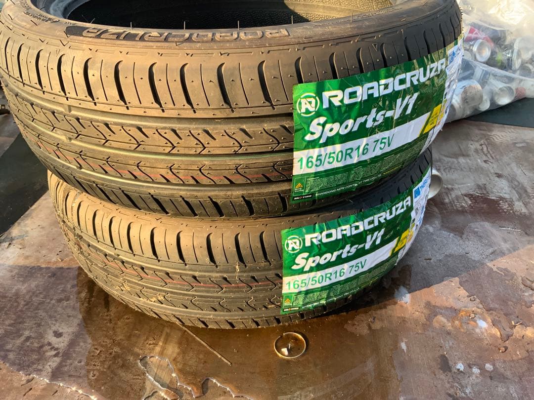 ROADCRUZA SPORTS 2本セット 165/50R16 新品かも