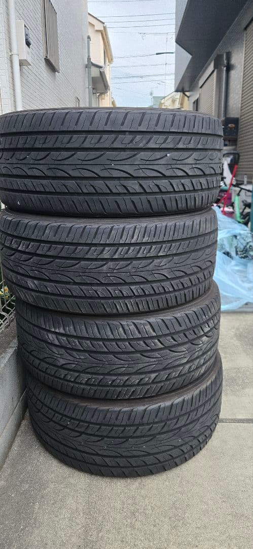 YOKOHAMA245/40/R20 4本セット24年製 バリ山2個口送料込み②