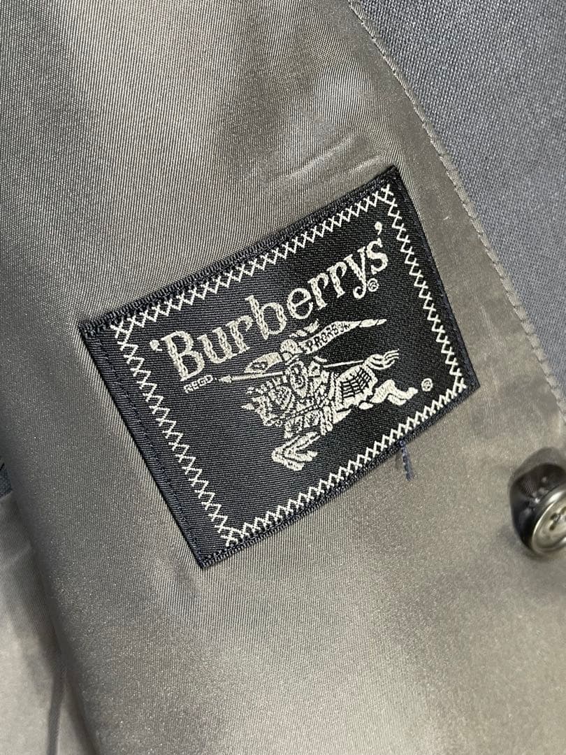 232 ヴィンテージ Burberrys 上質 ウール セットアップスーツ