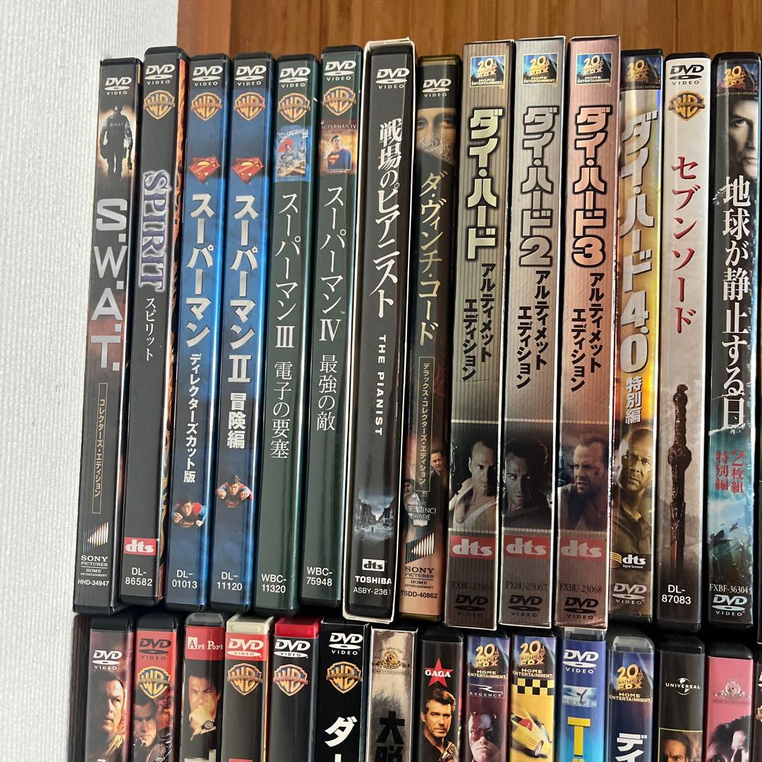 DVD 大量　洋画　まとめ売り　約100点以上　未検品