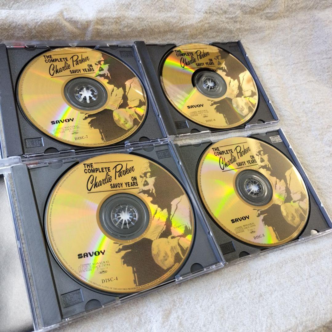 ザコンプリート　チャーリーパーカーオン　サヴォイ　イヤーズ8CD