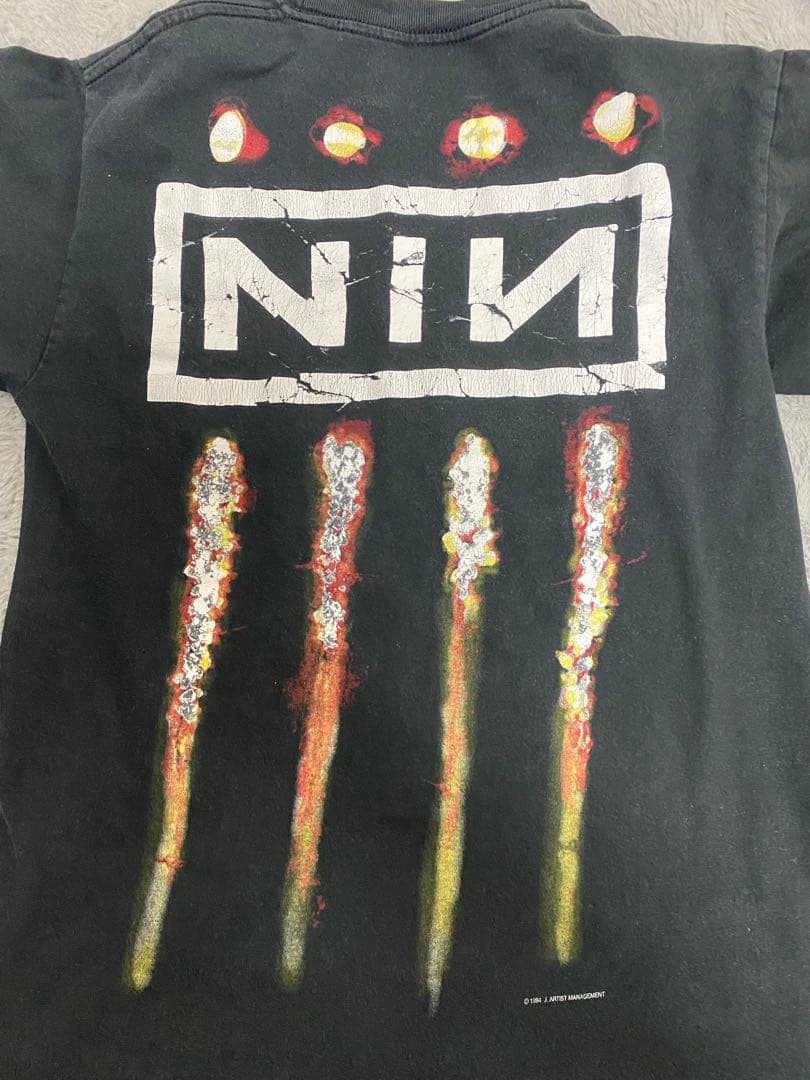 トップス y2k DOWNWARD SPIRAL M nine inch nails