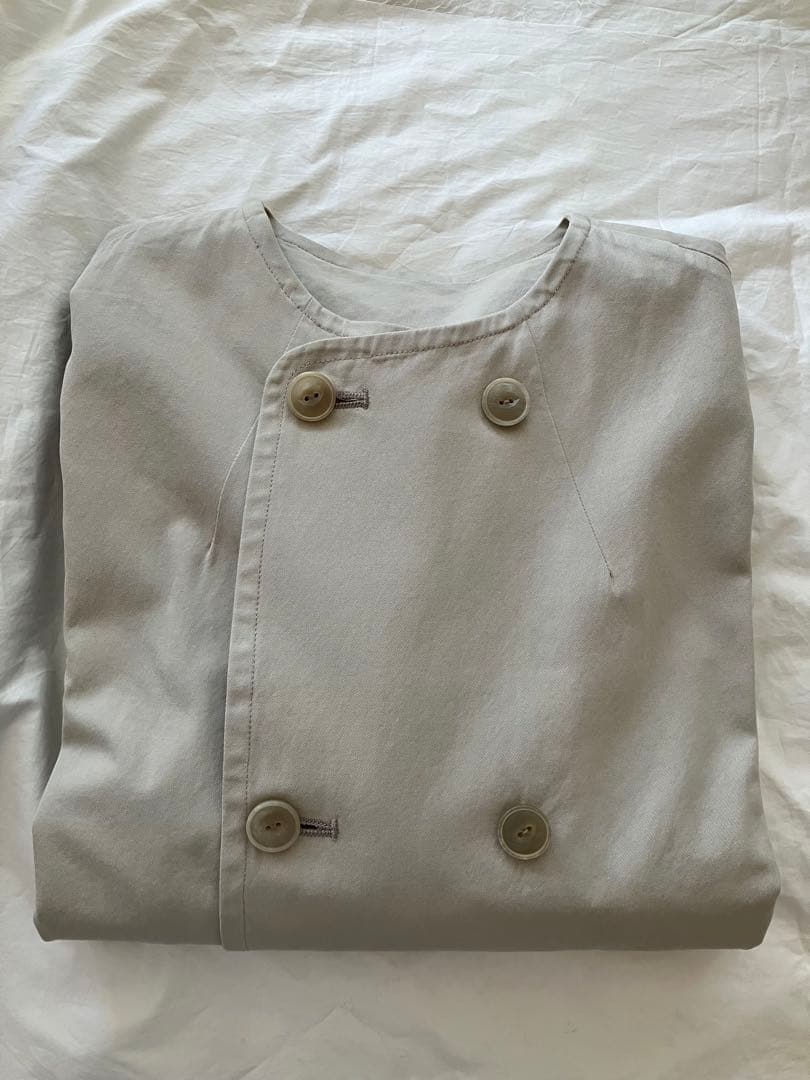 最終 Arts&Science No collar balloon coat
