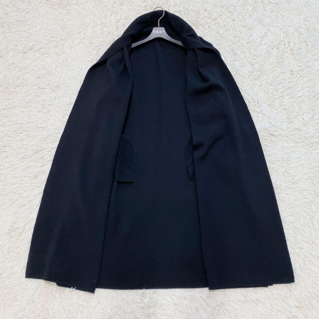 美品♡ミューズドゥドゥーズィエムクラス スムースニットガウンコート ウール 定番