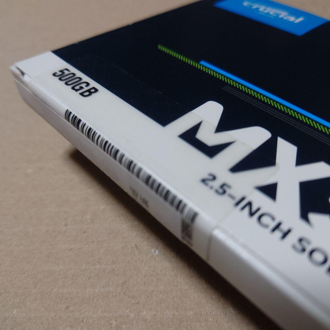 Crucial MX500 500GB 内蔵型SSD 新品未開封