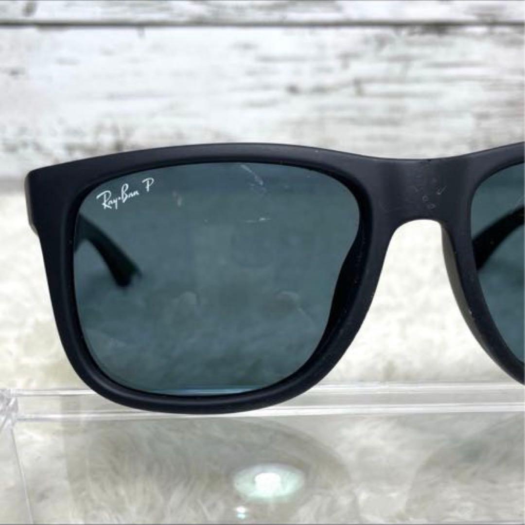 Ray Banレイバン JUSTIN マットブラック/偏光レンズ