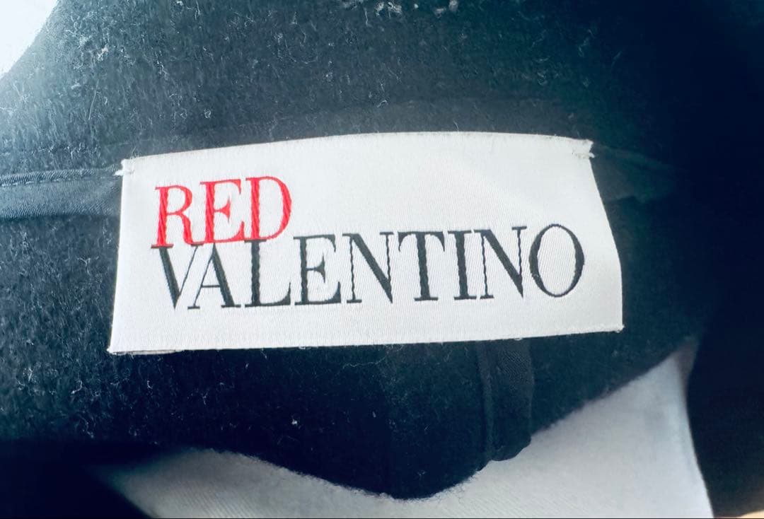 RED VALENTINO ピーコート ブラック　ヴァレンティノ