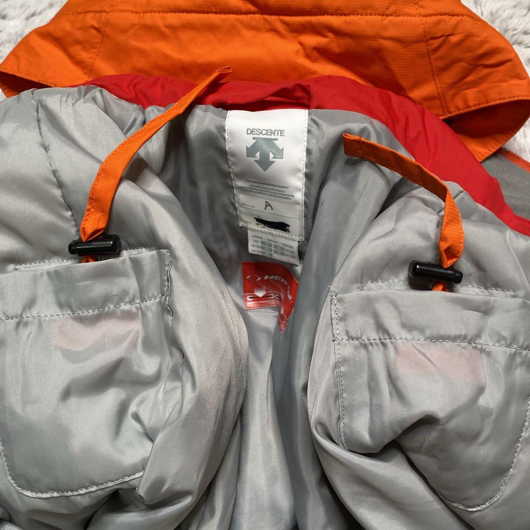 DESCENTE デサント　子ども用スキーウェア 上下　150 サイズ調整可能