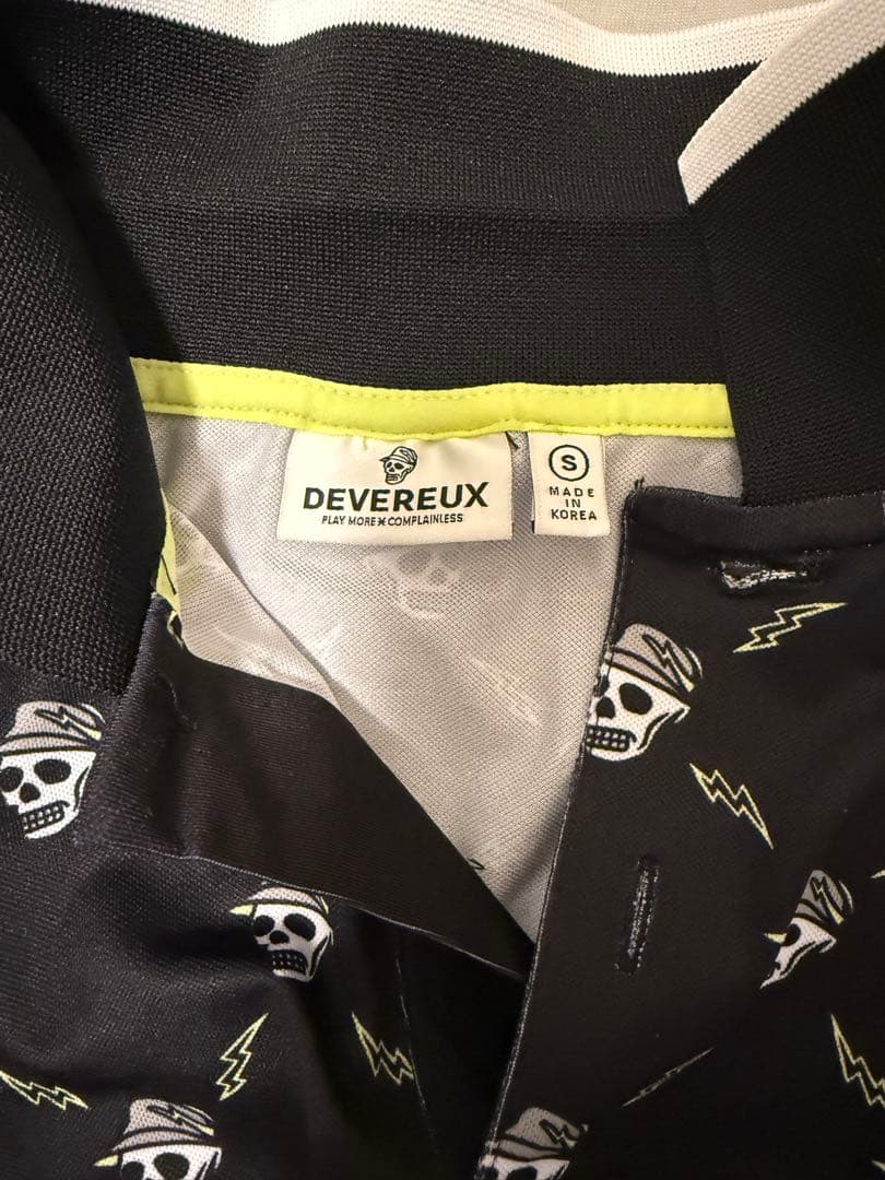 ゴルフ メンズ DEVEREUX トップス 半袖 シャツ カットソー（Sサイズ）