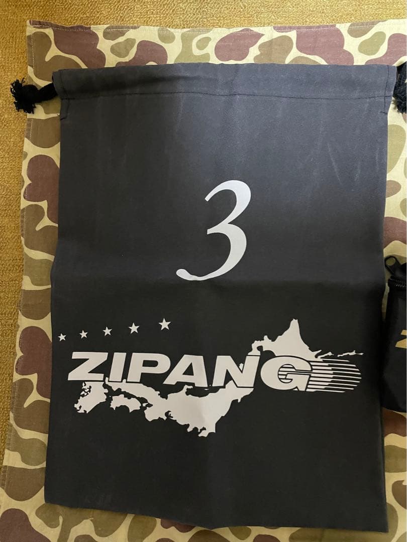 貴重　ＺＩＰＡＮＧバス　中央観光バス　ウエストポーチ　巾着袋