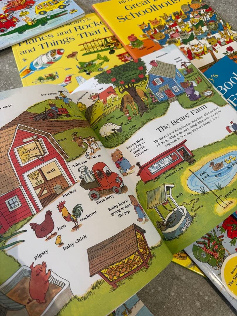 リチャード・スキャリー 絵本10冊セット　Richard Scarry's