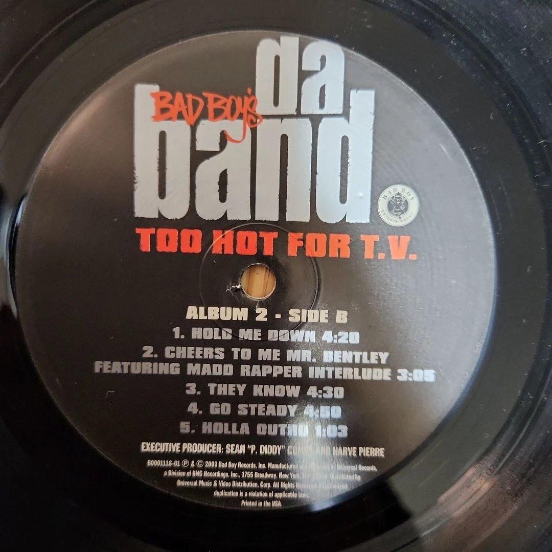 USオリジナル Da Band / Too Hot for TV 2LP