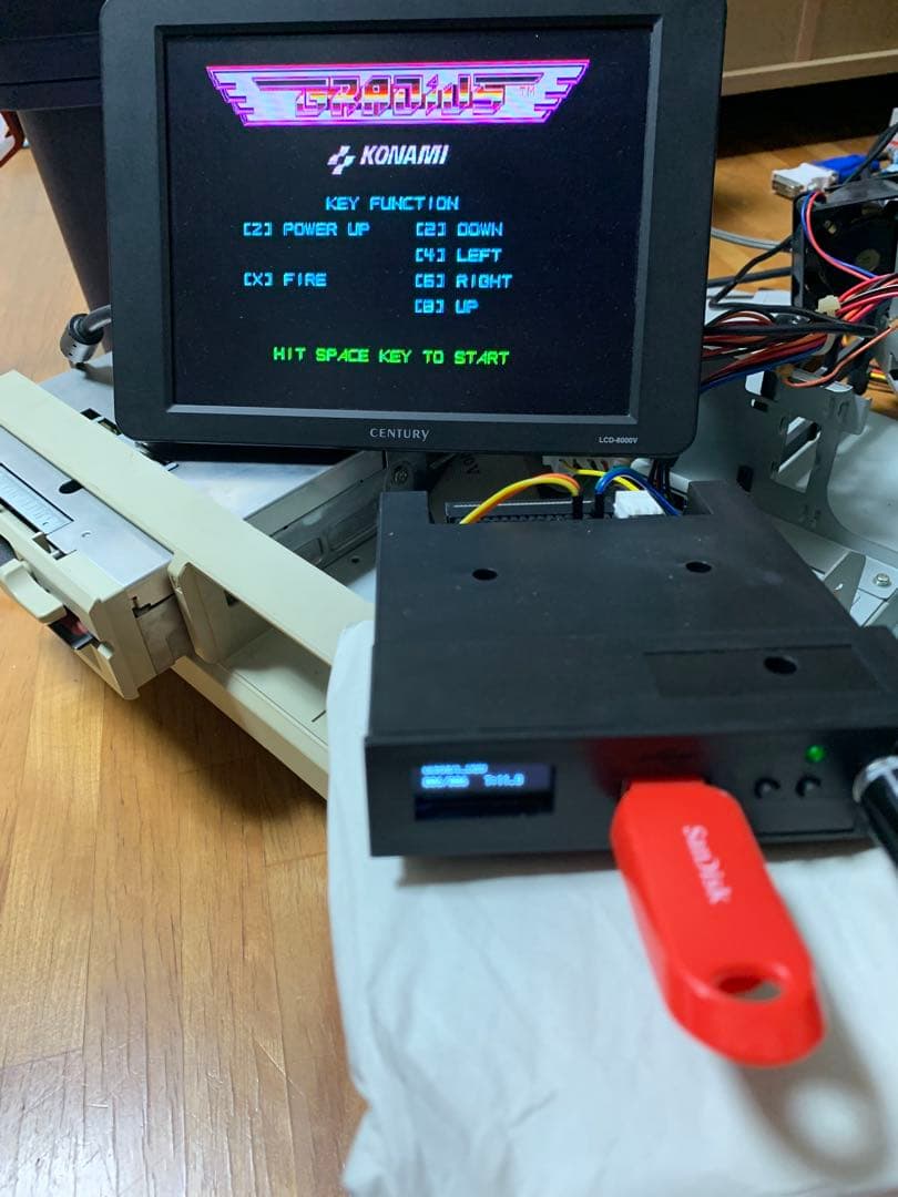 Gotek フロッピーエミュレータ X68 98 88 MSX 動確済　FDD