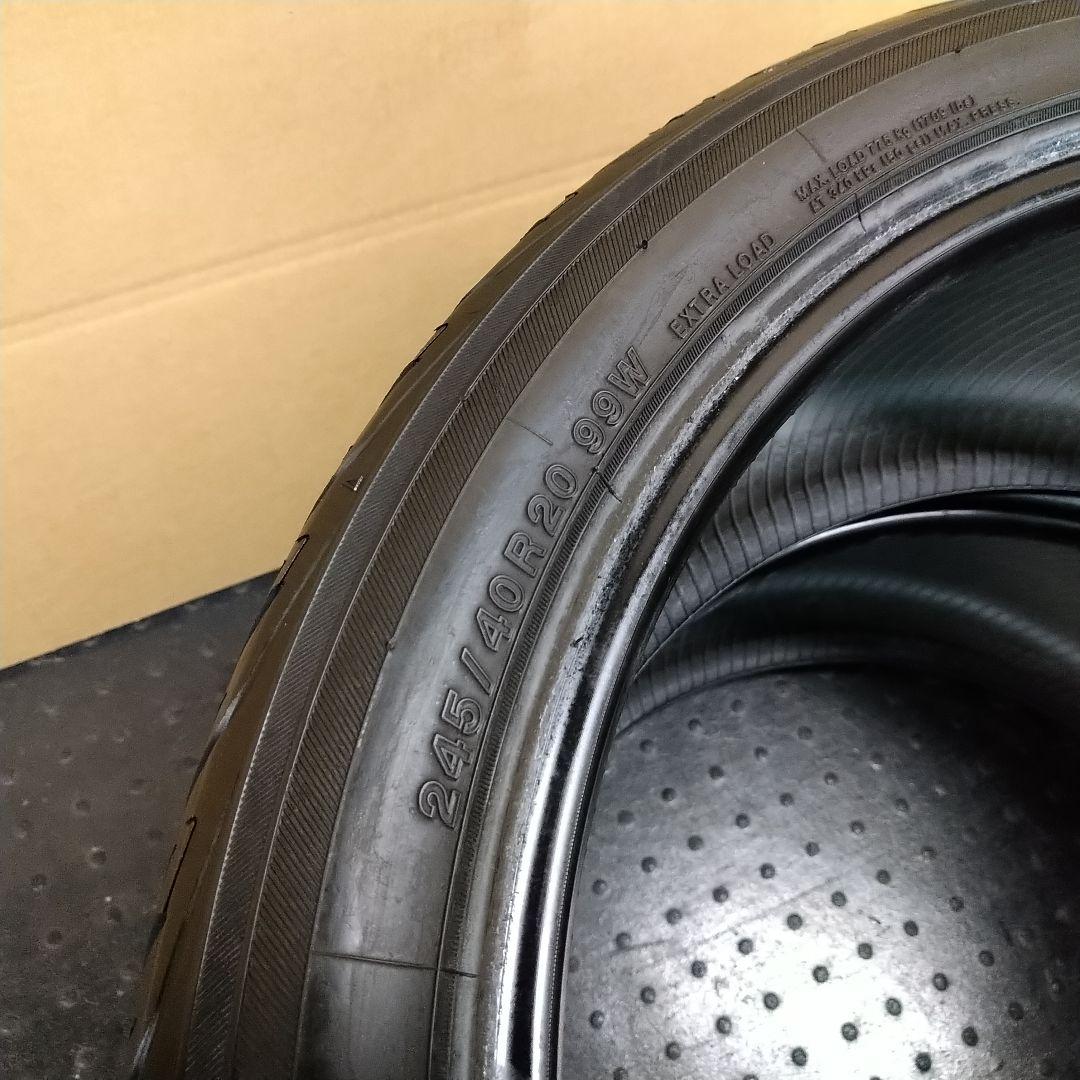 ★シゲやん245/40R20ヨコハマAVID ENVigor 21年製2本