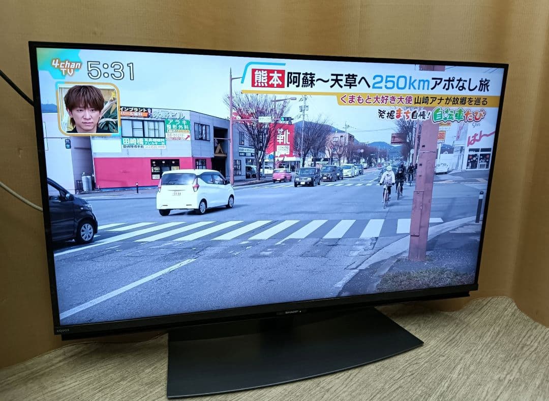 美品！SHARP アクオス　40型4Kスマートテレビ　4T-C40CL1