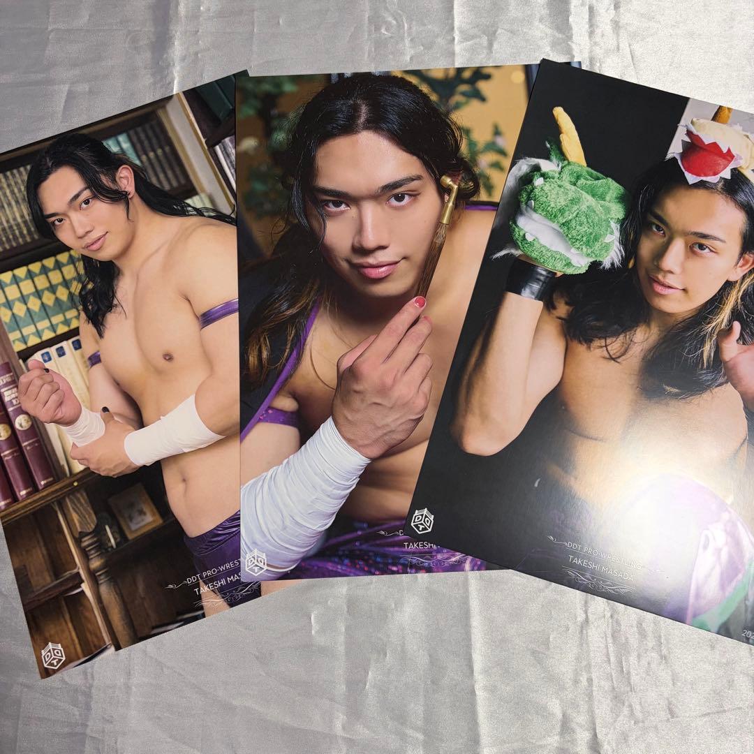 DDT プロレスリング 正田壮史 ポートレート 13枚セット