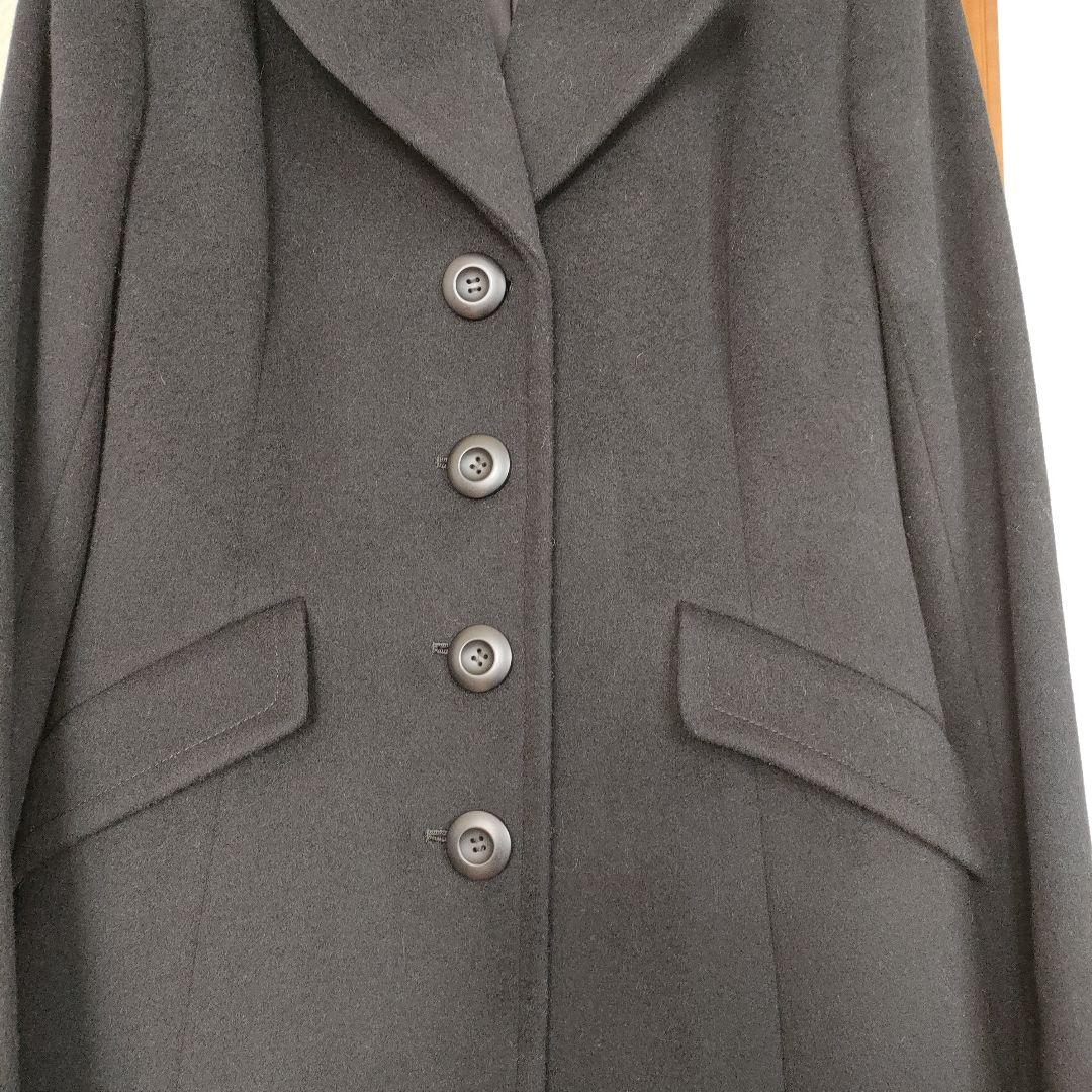 LAURA ASHLEY 黒 ロングコート