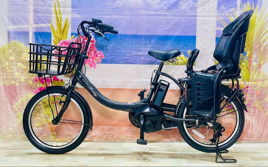 人気モデル！パスバビー12AH⭐️ヤマハ子供乗せ電動アシスト自転車Y3608