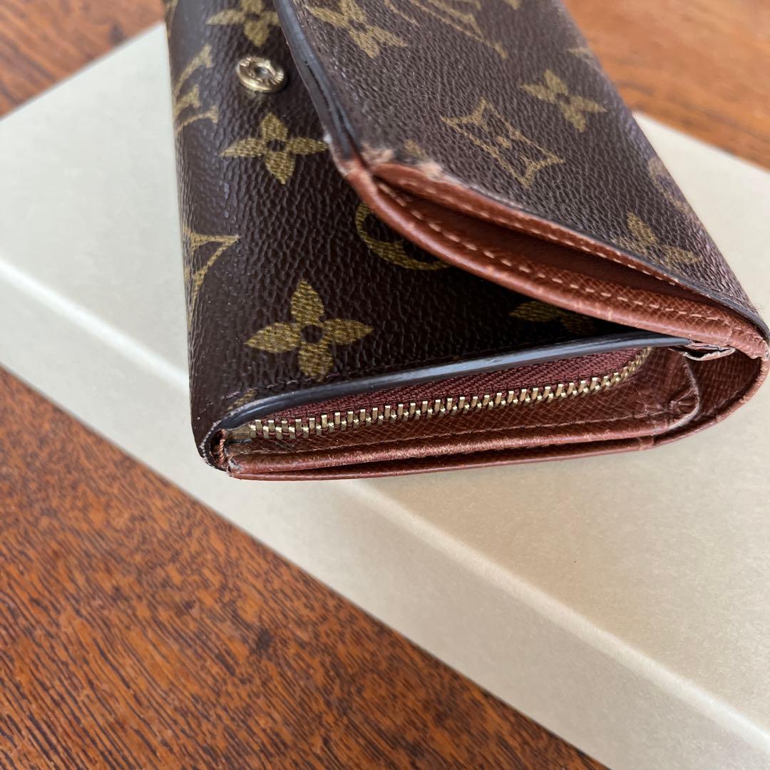 LOUIS VUITTON　ポルトモネビエトレゾー　二つ折り財布　モノグラムル