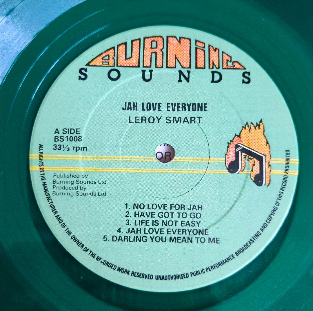 洋楽 Leroy Smart Jah Loves Everyone UK org LP