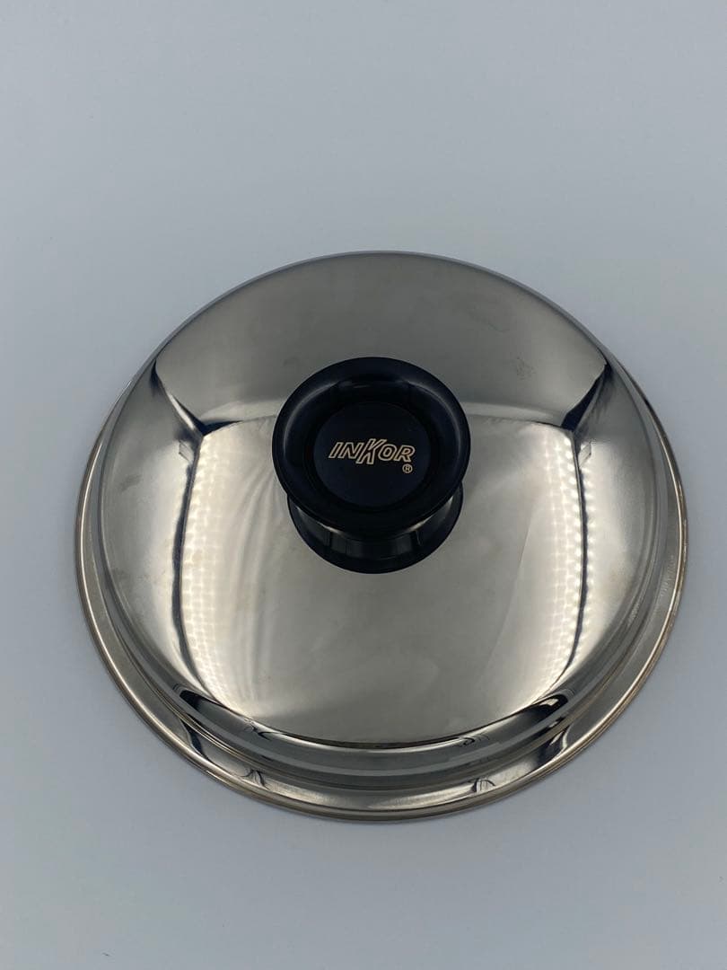 【INKOR】インコア　鍋、穴あき片手鍋スチーマー、浅型ボウル、蓋の4点セット。