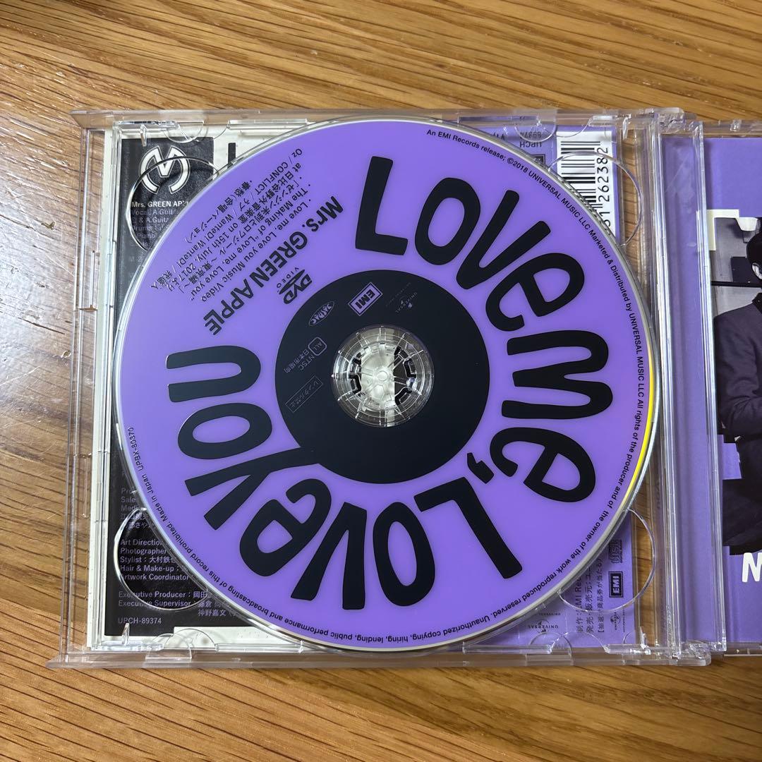 Mrs. GREEN APPLE「Love Me, Love You」初回限定盤