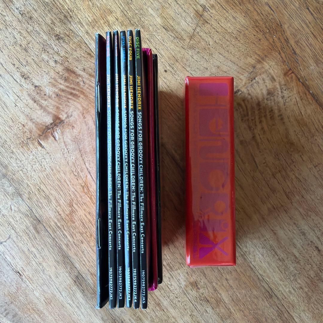 洋楽 JIMI HENDRIX Fillmore East Concert5CDBOX