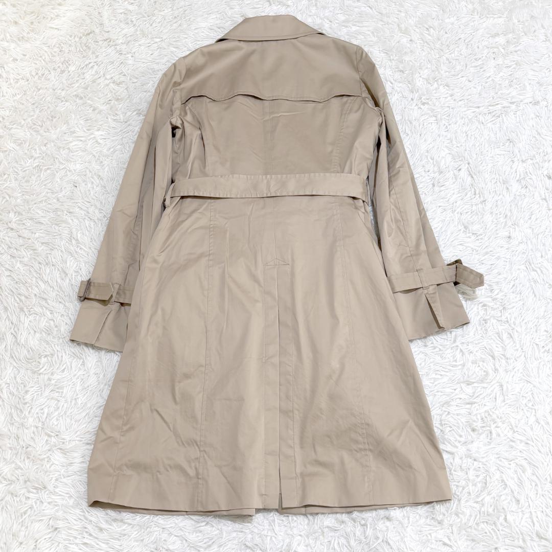【美品】23区トレンチコート ロング丈 38 ベージュ ライナー付き