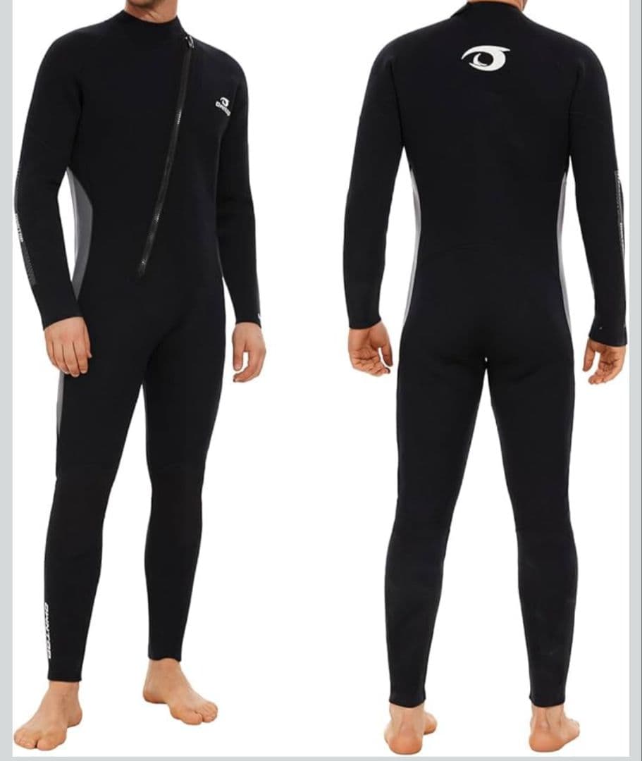 ​【新品】Owntop ウェットスーツ 5mm XL フルスーツ フロントジップ