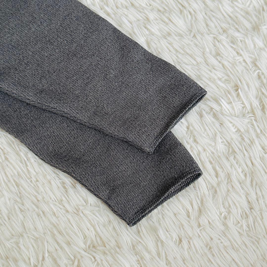 【未使用級】ドゥーズィエムクラス Twinscotton ショートガウン グレー