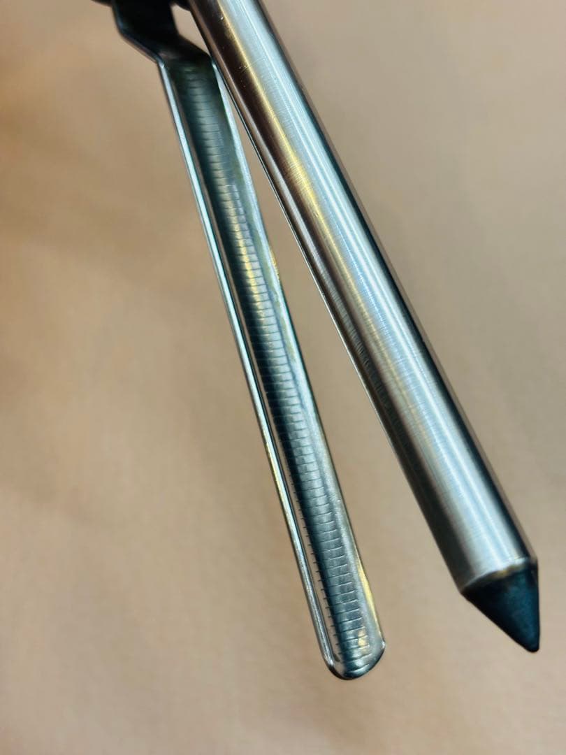 未使用品　LENZ S-8元巻きレンツルートアイロン　理容アイロン　丸アイロン