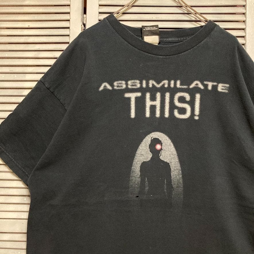 や*り様 BGUG ムービー Tシャツ 古着 黒 スタートレック SF 映画 洋