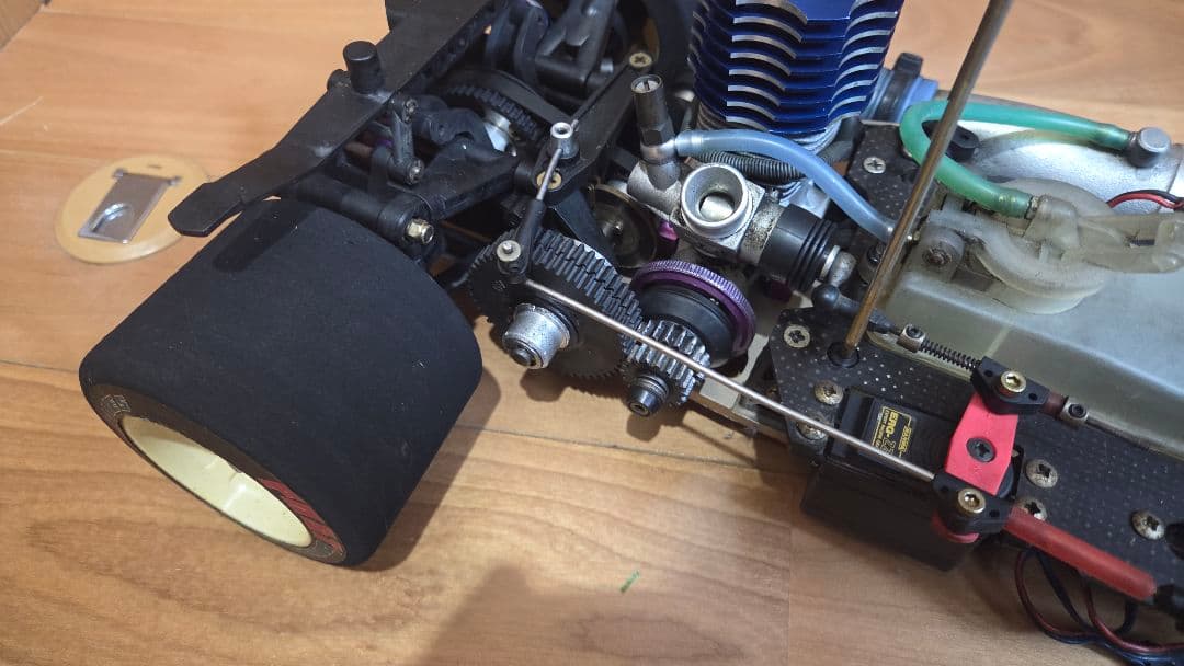 yadus ラジコン エンジンカー 無限精機 スティング 中古
